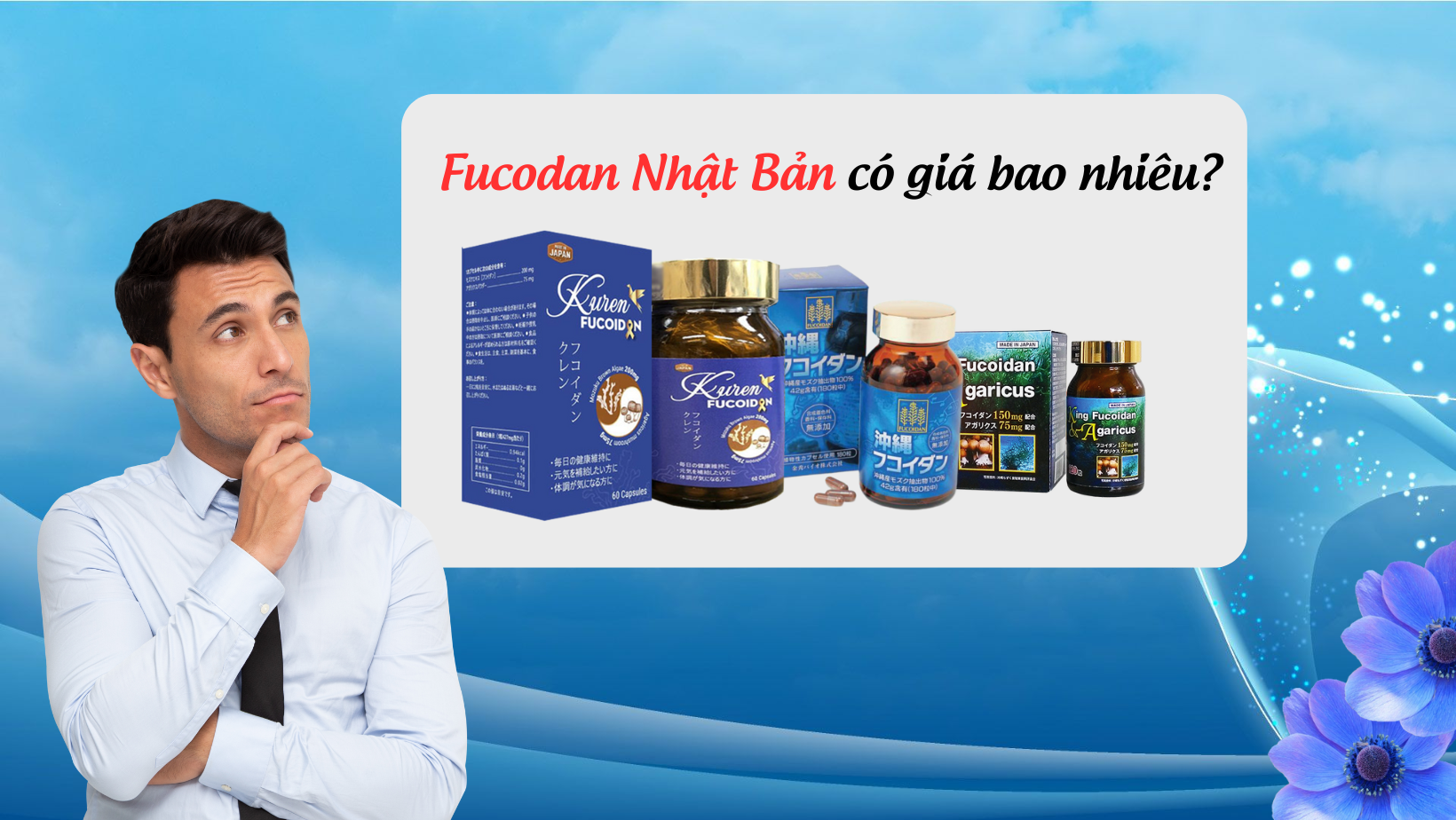 fucoidan nhật bản có giá bao nhiêu - Thế Giới Tảo Nâu